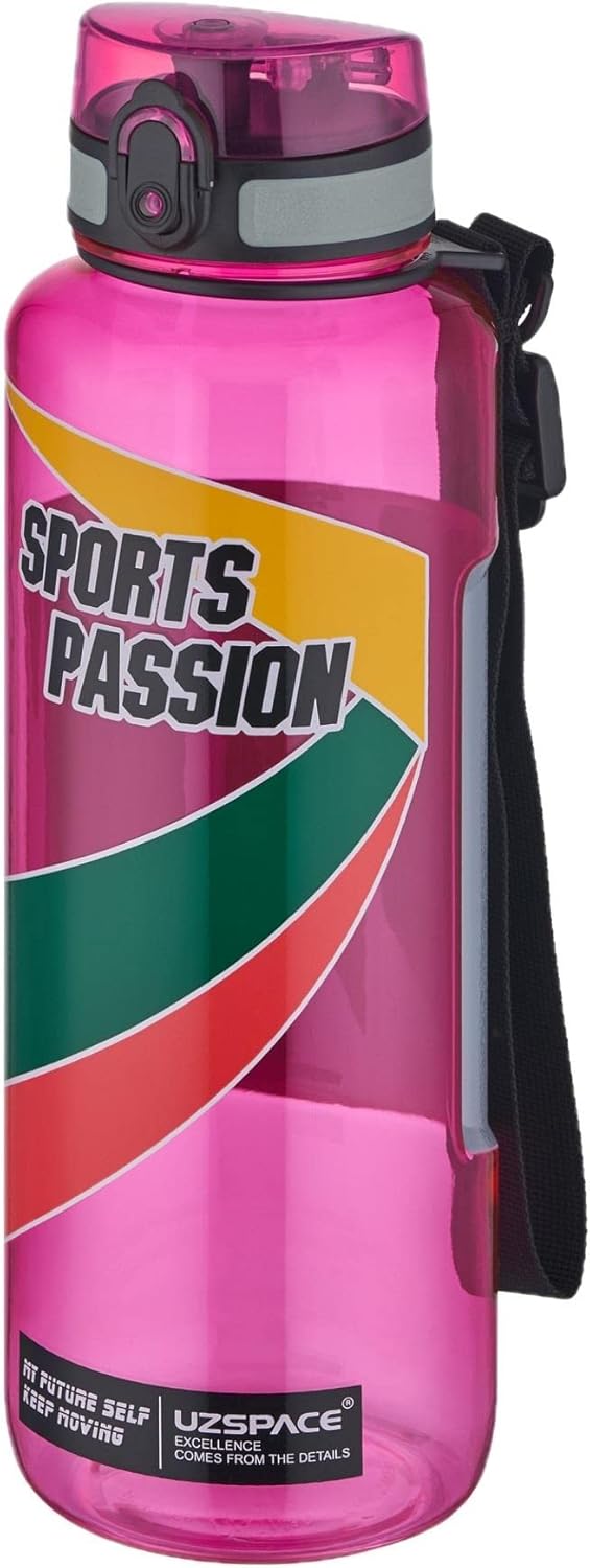 Sports Passion Mega Büyük Boy 1500 ml Tritan Su Matarası Kaydırmaz Tutma Özelliği