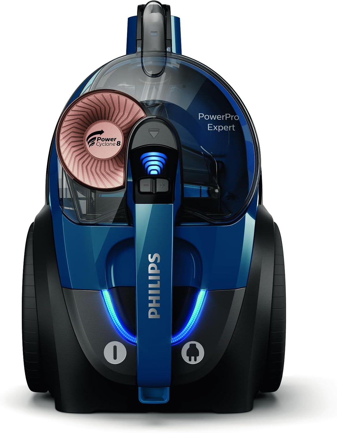 PHILIPS PowerPro Max Torbasız Elektrikli Süpürge - 900W, PowerCyclone 8, Alerji Kilidi, HEPA 13 Filtre, TriActive+ Başlık, Dijital Güç Kontrolü (FC9749/07)