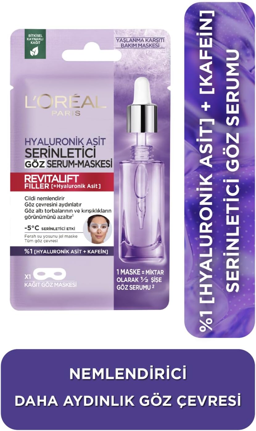 L'Oreal Paris Revitalift Filler Göz Maskesi