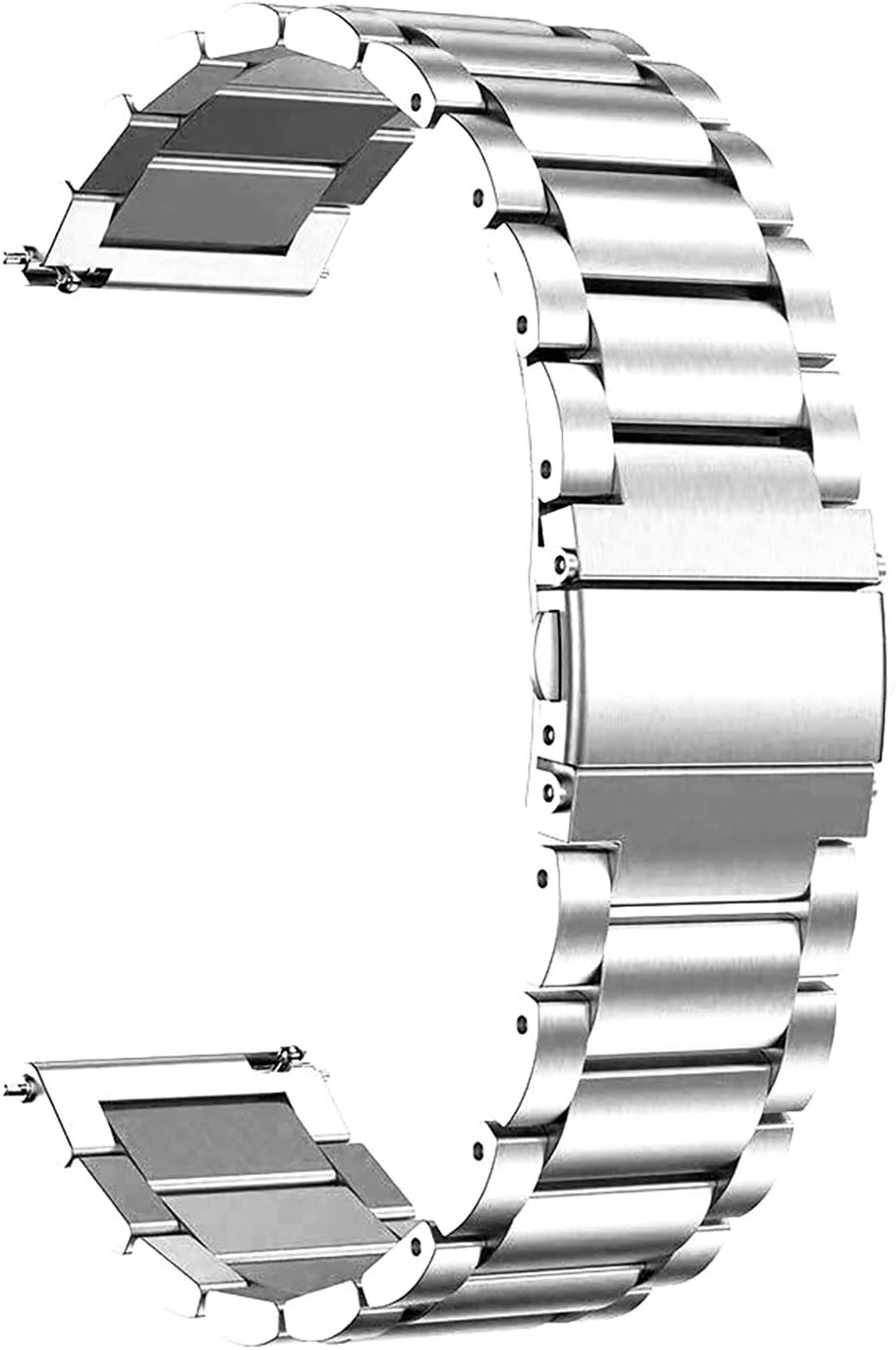 Watch Ultimate 2 için Metal Stainless Steel Kordon Gümüş [Watch Ultimate 2 ile Uyumlu Kordon - Gümüş]