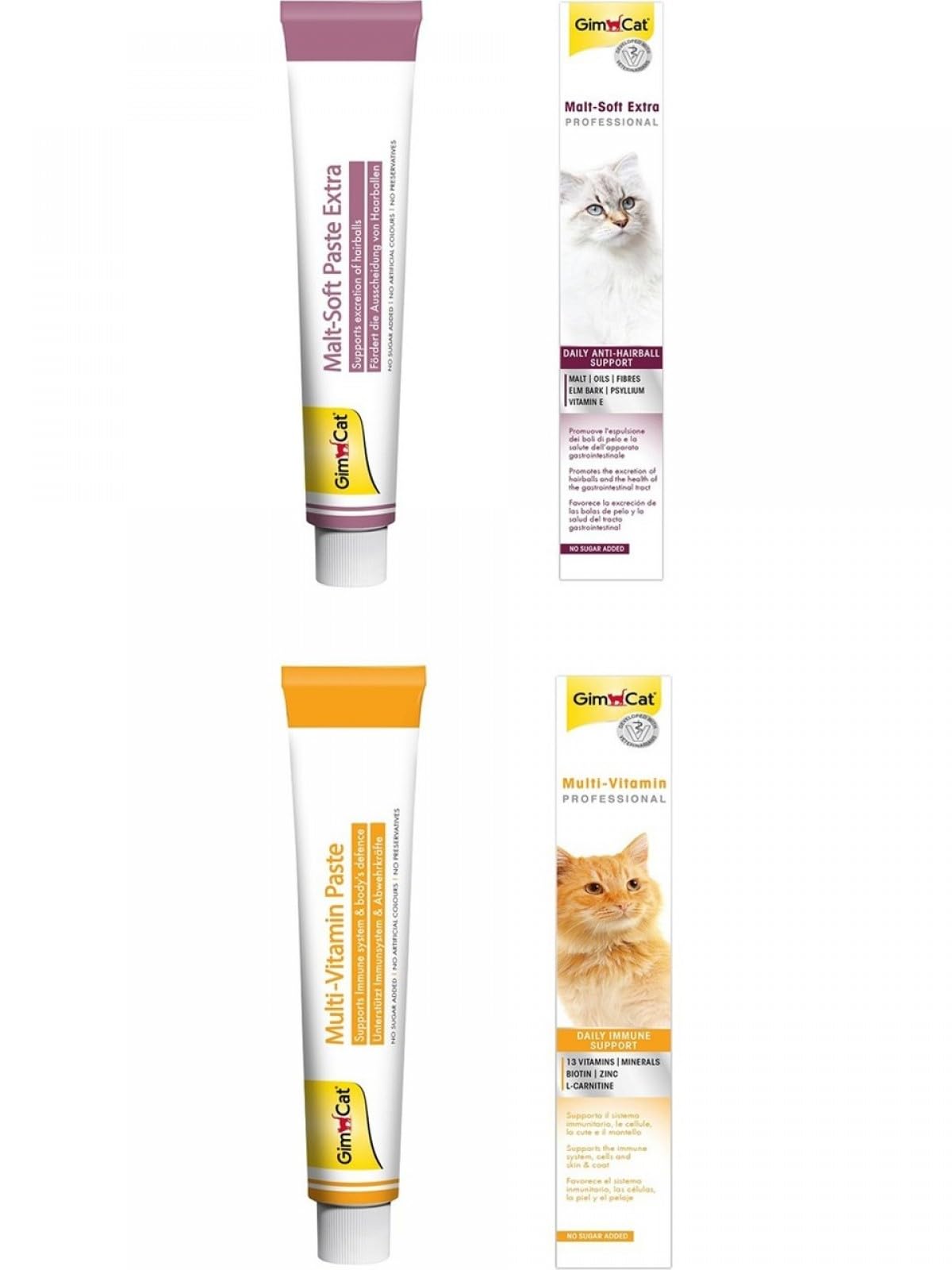 GimCat Malt Soft Extra 100 Gr + GimCat Multivitamin 100 Gr
