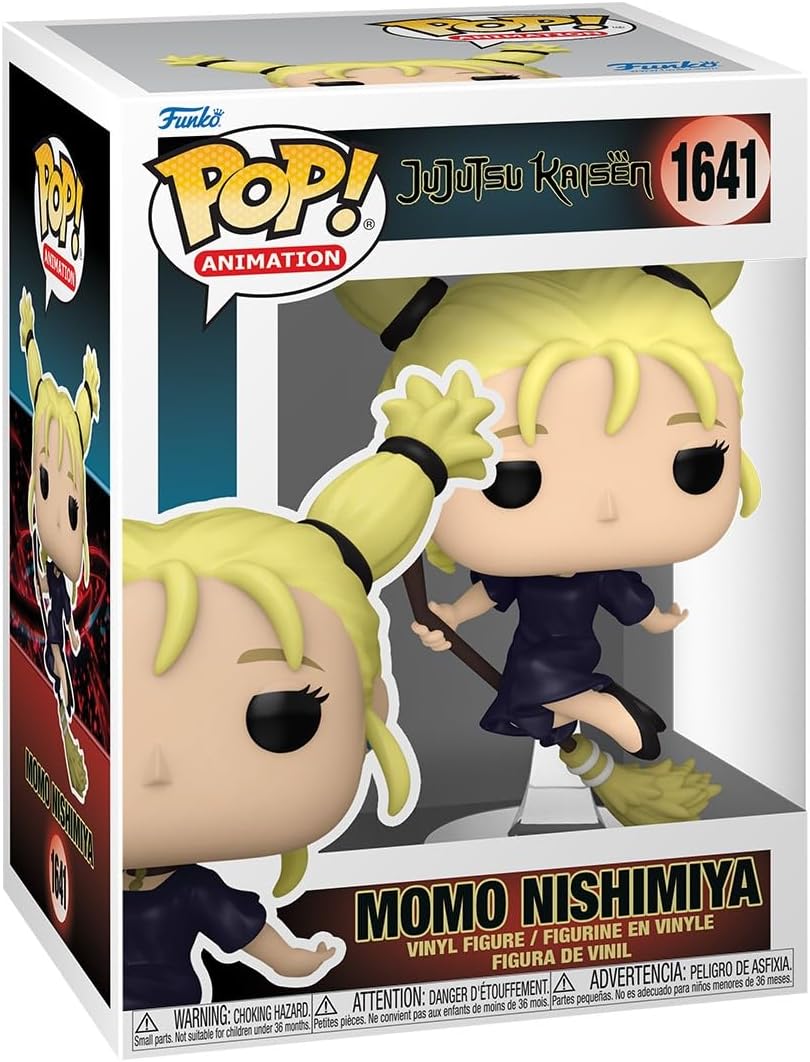 Animasyon: JJK - Momo Nishimiya - Jujutsu Kaisen - Vinil Koleksiyon Figürü - Hediye Fikri - Resmi Ticari Ürünler - Çocuklar ve Yetişkinler için Oyuncak - Anime Hayranları - Koleksiyoncular