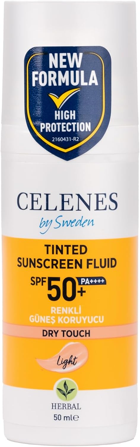 By Sweden Herbal Renkli Güneş Koruyucu Dry Light 50 Spf