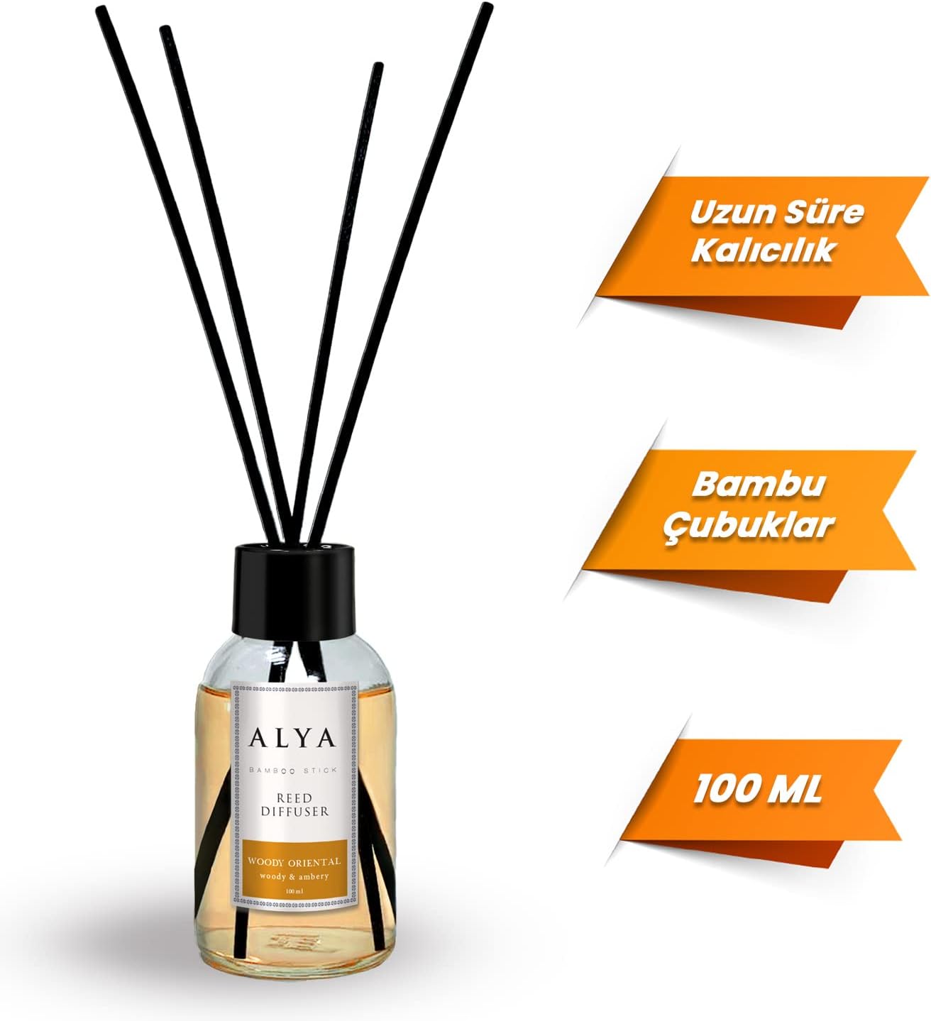 Alya Woody Oriental Bambu Çubuklu Oda Kokusu 100 ml