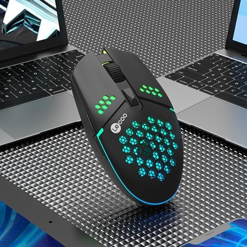 MS105 Kablolu 3200DPI 6 Tuşlu RGB LED Aydınlatmalı 103gr Ağırlık Optik Sensör Oyuncu Mouse Siyah