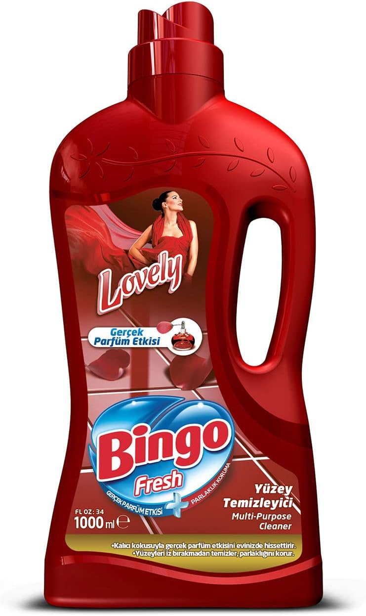 Fresh Lovely Gerçek Parfüm Etkisi Yüzey Temizleyici (1 x 1000 mL)