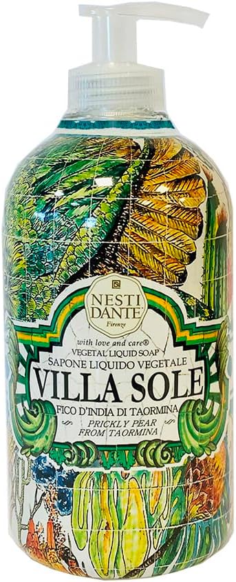 Nesti Dante Sıvı Sabun Villa Sole Fico D'india di Taormina Vegan Bakım 500 ml