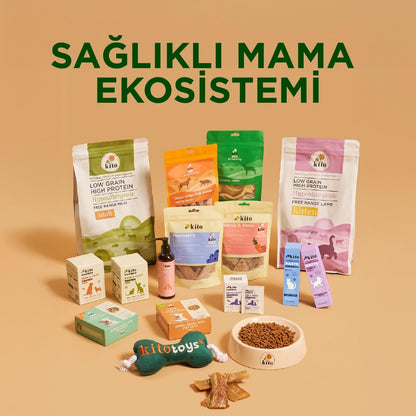 Kito Fresh Somon Etli Köpek Yemeği%100 Taze İçerikli Mama 250 gr