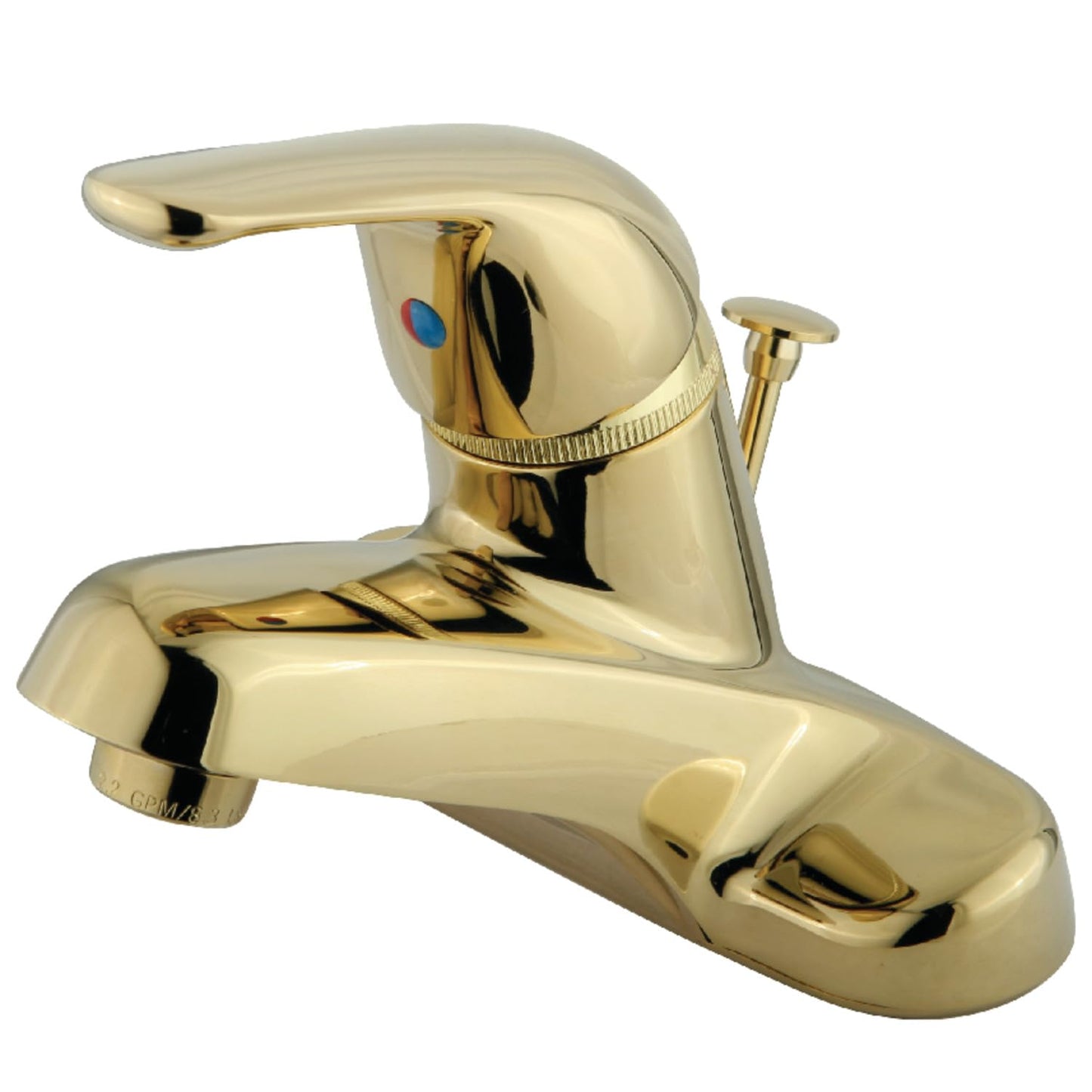 Kingston Brass KB542B Chatham Tek Kollu 10 cm Merkezli Banyo Bataryası, Cilalı Pirinç