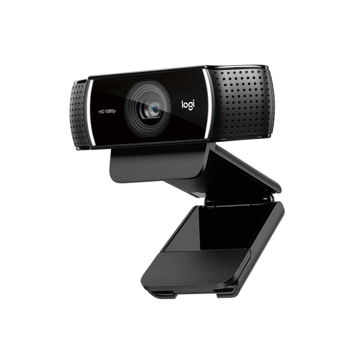 Logitech C922 PRO HD Web Kamerası, 1080p/30 FPS Çözünürlük, RightLight 2 ile Otomatik Işık Düzeltme, Çift Gürültü Önleyici Mikrofon, Premium XSplit Lisanslı, Siyah
