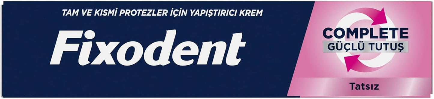 Complete Tatsız Diş Protezi Yapıştırıcı Krem 47 g