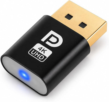 PX-5261 DisplayPort 4K UHD Display Dummy Plug, DP Sanal Monitör Adaptörü, Ekran Kartı Emülatörü, Headless Display Emulator, Bitcoin Mining ve Uzaktan Erişim İçin