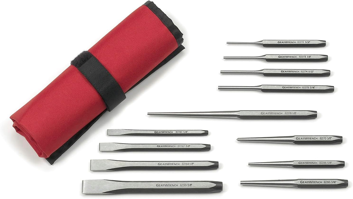 GEARWRENCH 12 Adet Delgeç ve Keski Seti - 82305