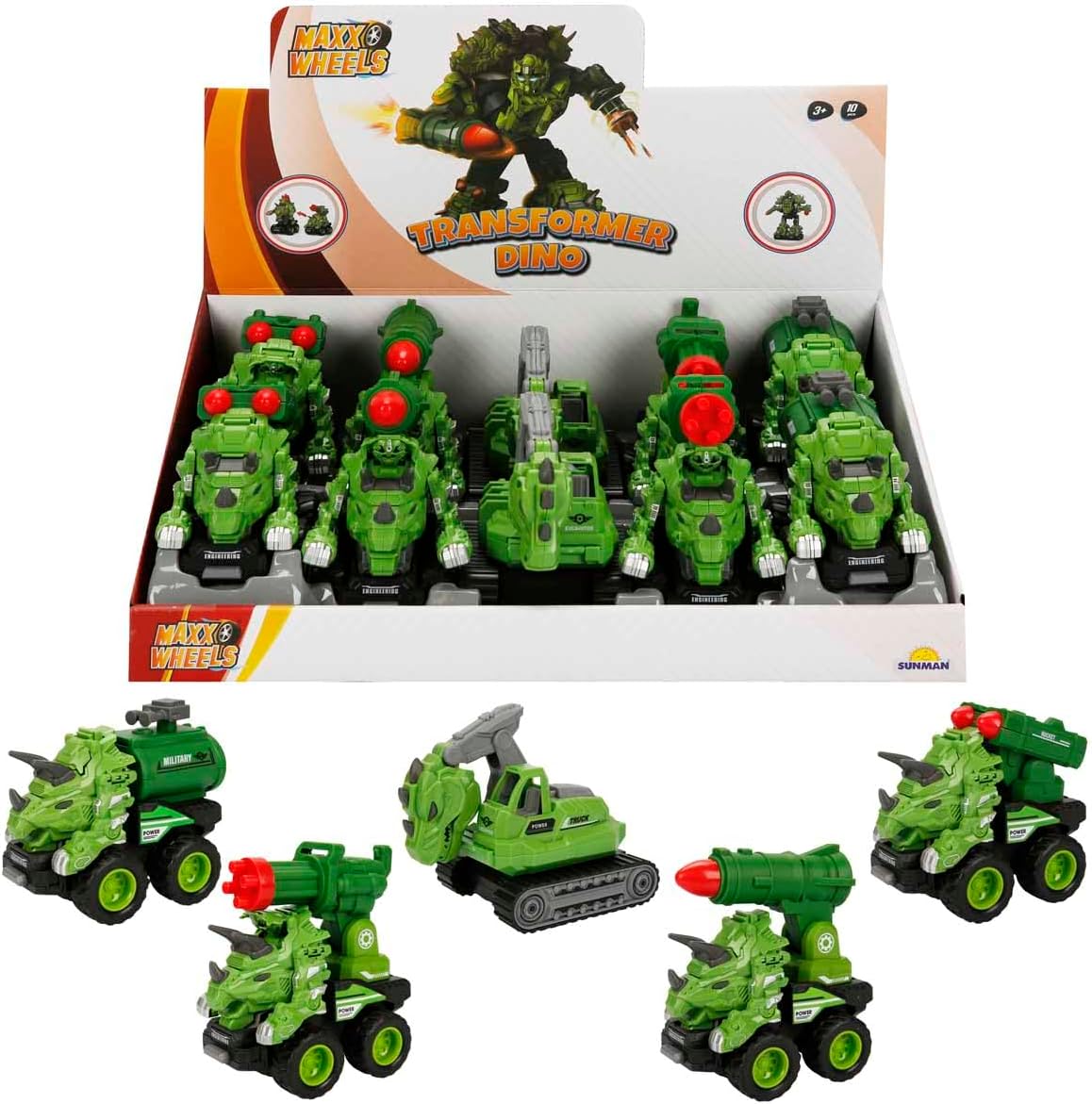 Dönüşebilen Araç Dinozor Fr5A10D