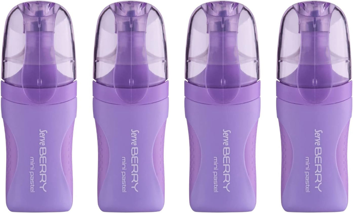 MINI FOSFORLU KALEM PASTEL LAVANTA 4LU SET