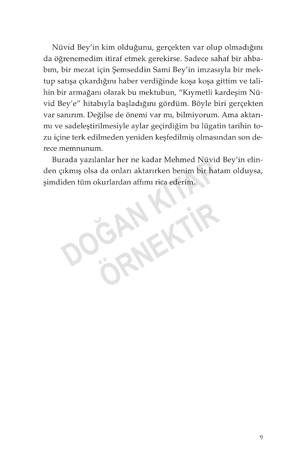 Mehmed Nüvid Bey’in HARİKALAR LÜGATİ