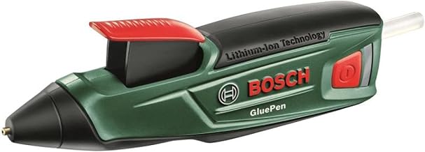 Bosch Home and Garden Akülü Tutkal Tabancası Gluepen (Mikro-Usb Şarj Imkani, 4 Adet Tutkal Çubuğu Dahildir, 3,6 Volt, Karton Kutuda)