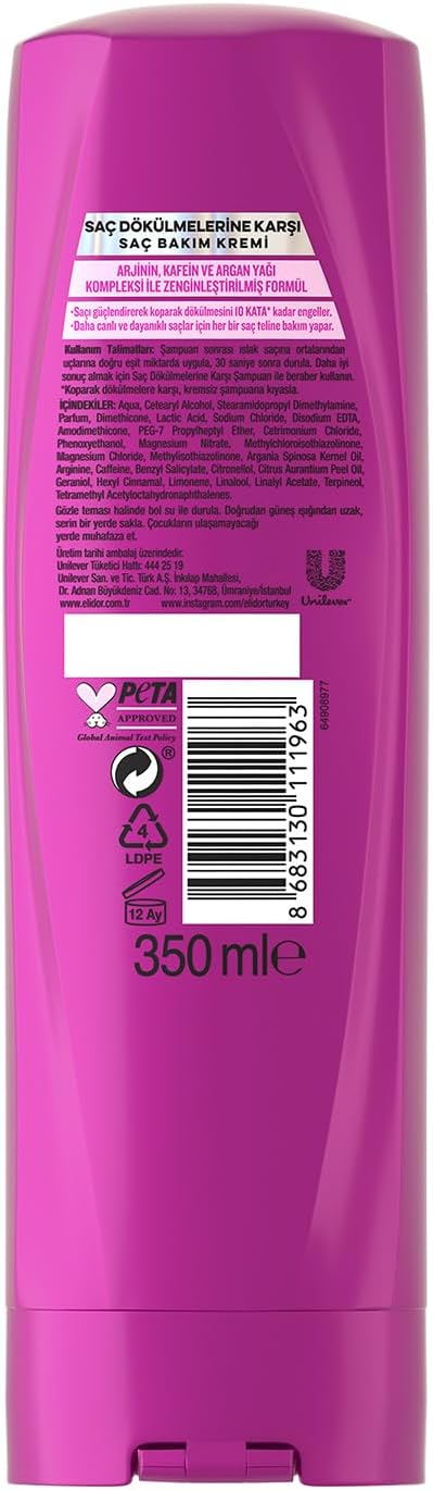 Elidor Saç Bakım Kremi Saç Dökülmelerine Karşı 350 ml