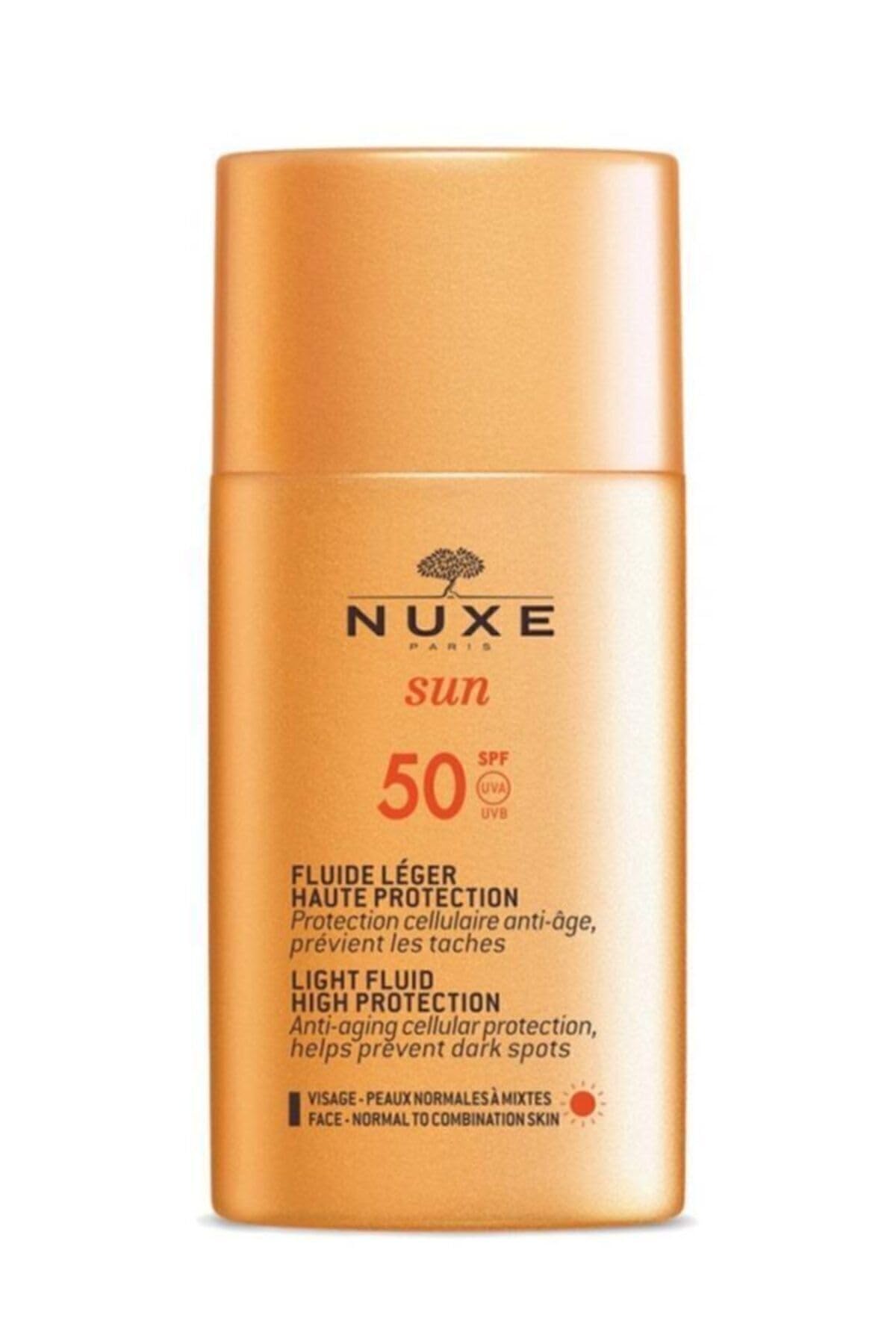 Nuxe Sun Light Fluid High Protection SPF50, 50 ml
