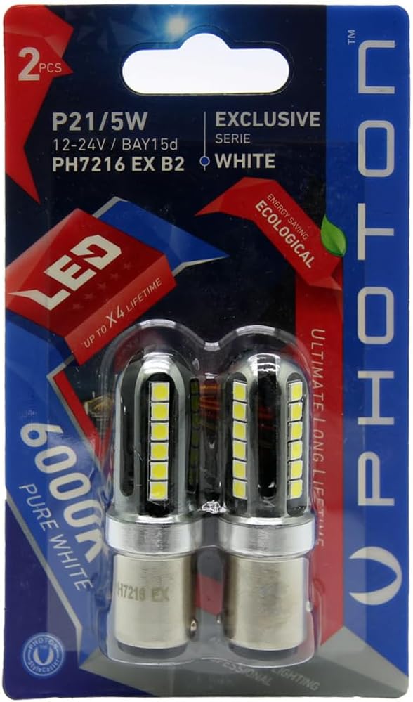 PHOTON Ampul P21/5W 12-24V 1016 Exclusive Serie PHT PH7216 EX B2