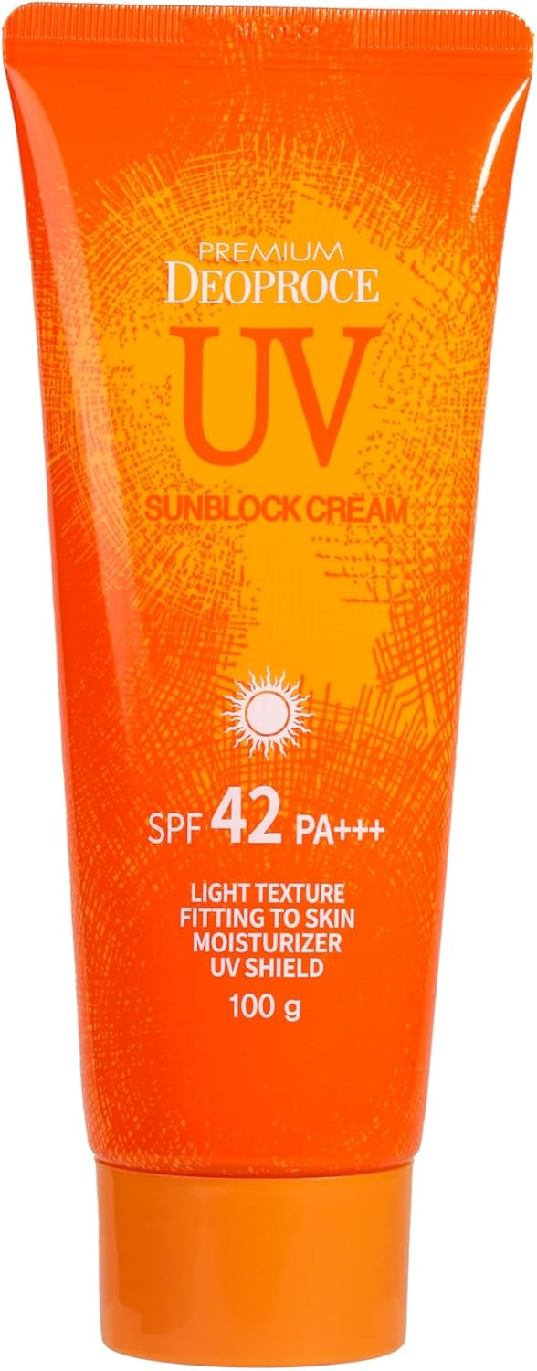 Deoproce Cilt Tonunu Eşitleyen ve Aydınlatan Yüksek Koruma Faktörlü Güneş Kremi 100G Uv Sunblock Cream