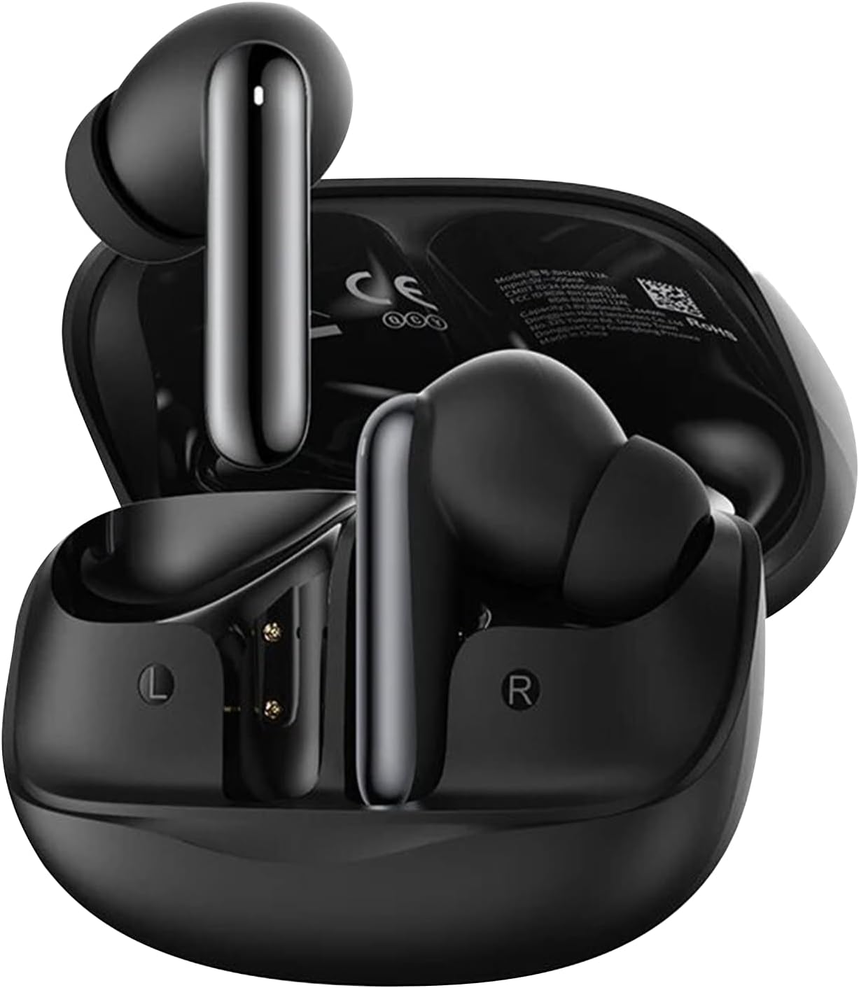 QCY Melobuds N50 Anc Ht12 6 Mikrofonlu Bluetooth 5.4 Kulaklık Siyah