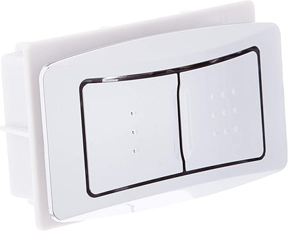 American Standard 7381092-200.0020A Dikdörtgen Tank Üstü Push Button Aktüatör, Bitmemiş