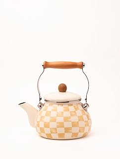 Beige Emaye Kettle
