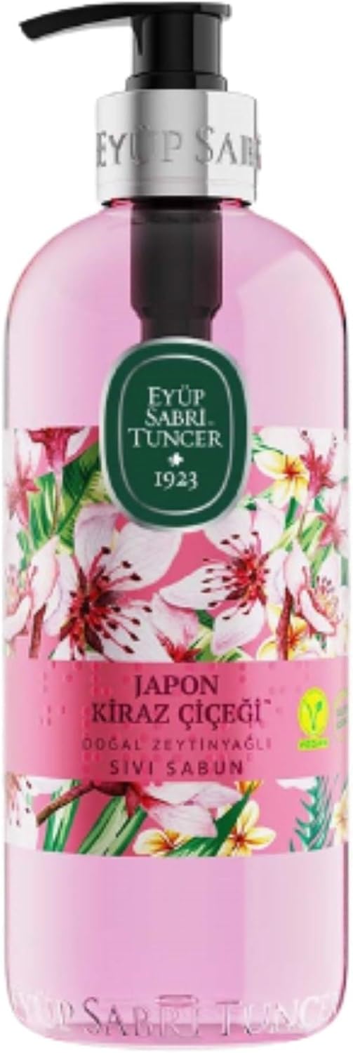 Eyüp Sabri Tuncer Japon Kiraz Çiçeği Sıvı Sabun 500 ml x 6 Adet