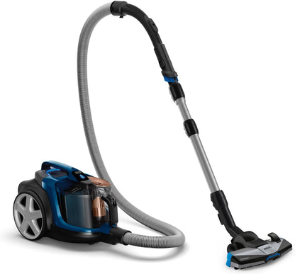 PHILIPS PowerPro Max Torbasız Elektrikli Süpürge - 900W, PowerCyclone 8, Alerji Kilidi, HEPA 13 Filtre, TriActive+ Başlık, Dijital Güç Kontrolü (FC9749/07)