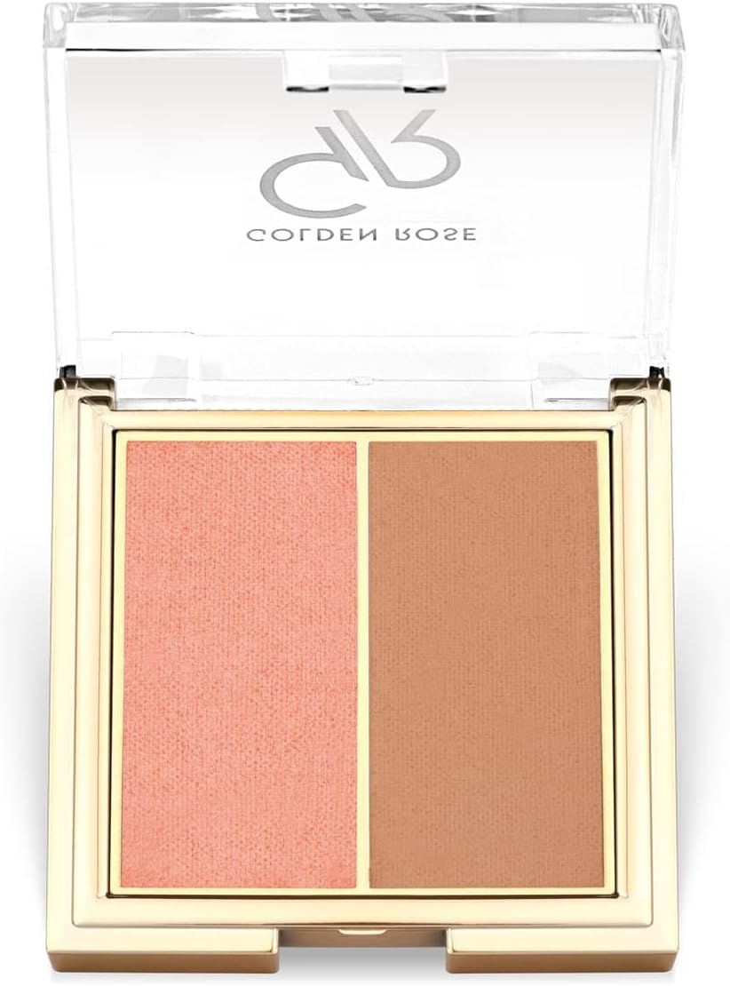 Blush Duo No: 01 Rose & Nude - İkili Mat ve Allık