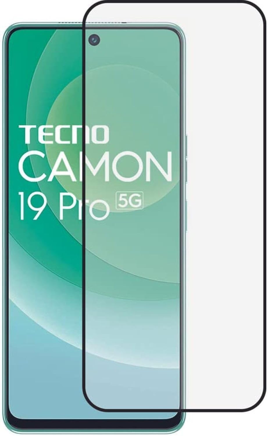 - Tecno Camon 19 ve 19 Pro Ekran Koruyucu | Şeffaf Esnek Nano Cam ile Tam Kapsama | Kırılmaz Seramik Yapı | Uzun Ömürlü Yüzey Koruması
