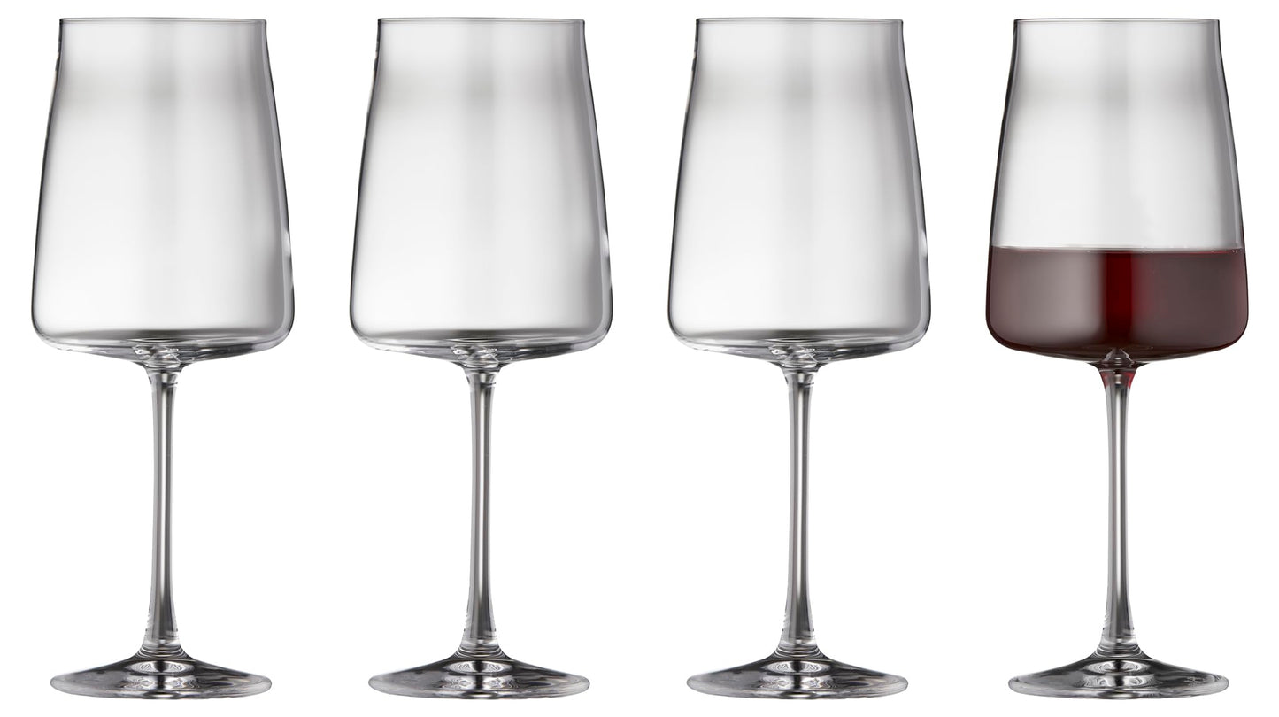 Lyngby Glas Zero Kırmızı Şarap Kadehi 4 Adet 54 Cl