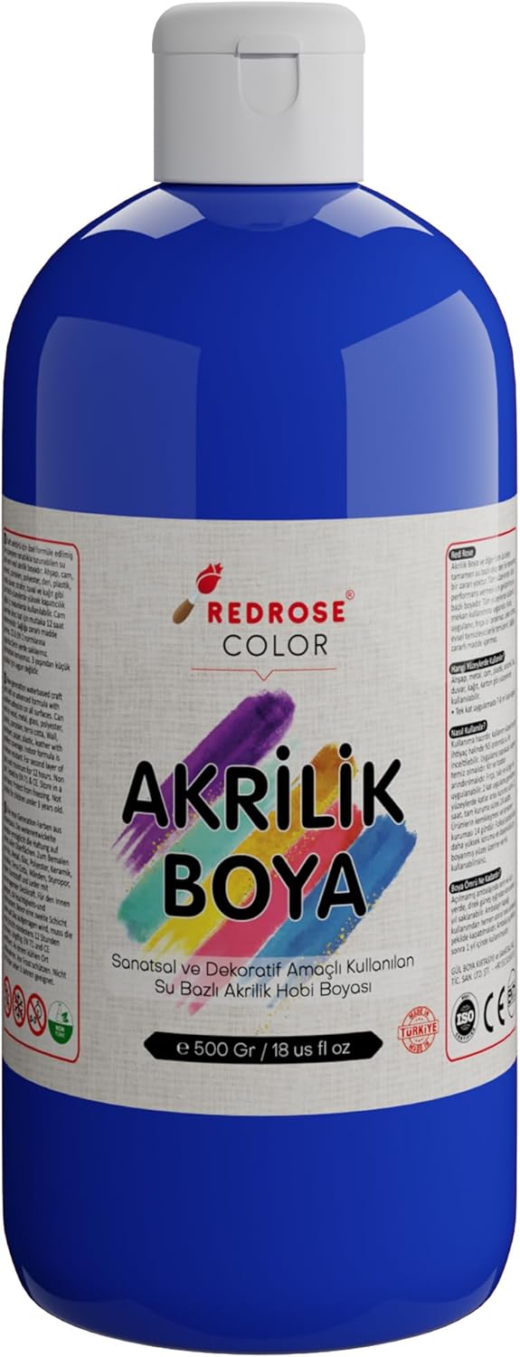Mavi Akrilik Boya 500gr
