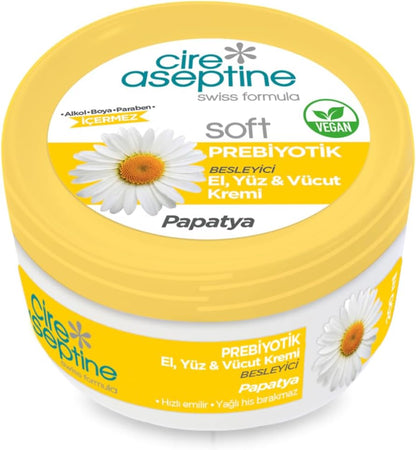 Soft Prebiyotik Papatya El, Yüz ve Vücut Kremi 200 ml