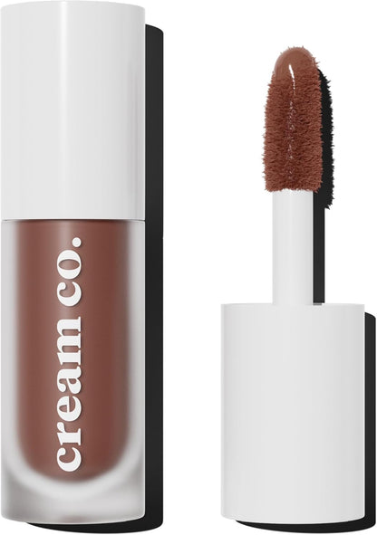 Cream Co. Likit Bronzer Glow Sculpt Moonrise, Kontür Nötr Kahve, Yüz Şekillendirici Nemlendirici Makyaj