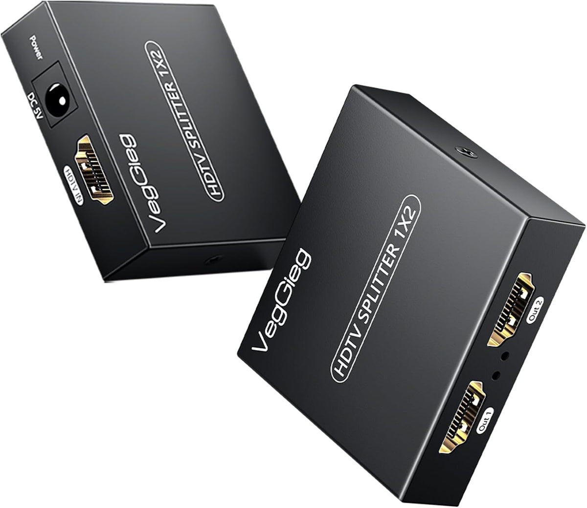4K 30Hz 1 Giriş 2 Çıkış HDMI Splitter Görüntü Ayırıcı Bölücü Adaptör