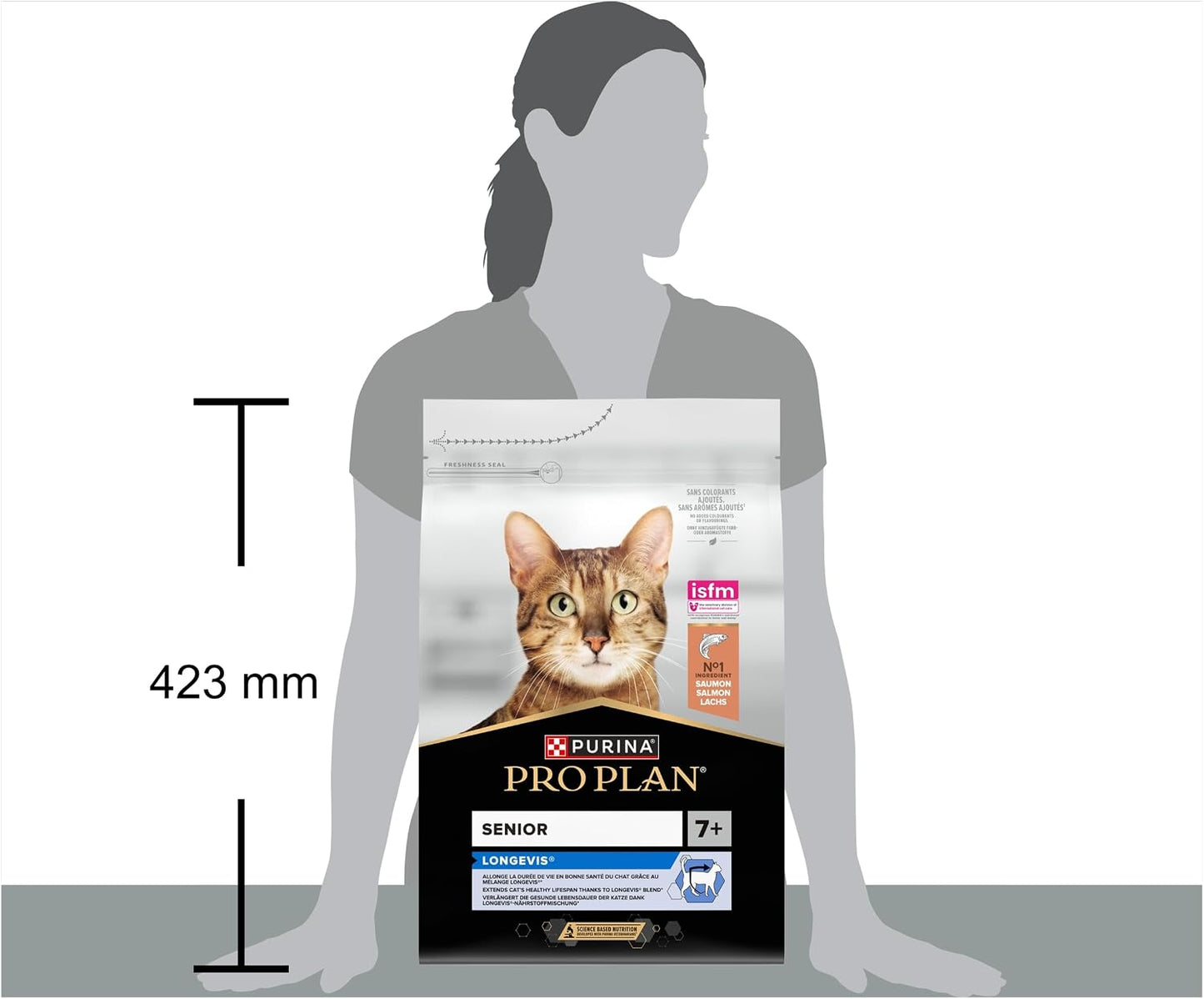 Pro Plan Original Senior Somonlu Kuru Kedi Maması 3 kg