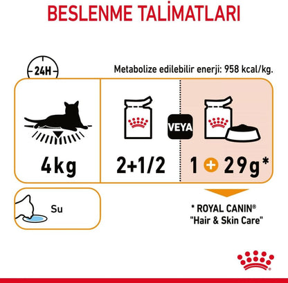 Royal Canin Intense Beauty Jelly Pouch Yaş Kedi Maması 85 Gr X 12 Adet
