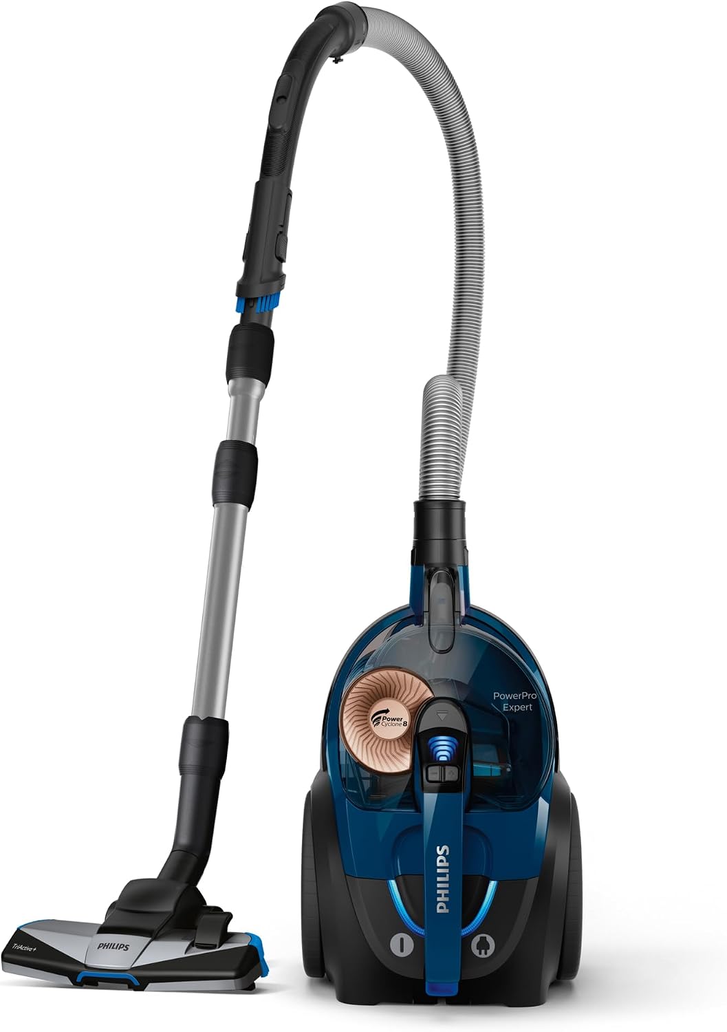 PHILIPS PowerPro Max Torbasız Elektrikli Süpürge - 900W, PowerCyclone 8, Alerji Kilidi, HEPA 13 Filtre, TriActive+ Başlık, Dijital Güç Kontrolü (FC9749/07)