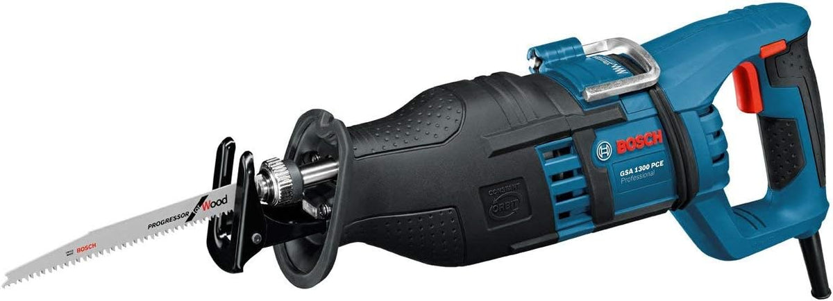 Bosch Professional GSA 1300 PCE Panter Testere (1.300 W, Ahşapta kesme derinliği: 230 mm, 2.900 strok/dk)