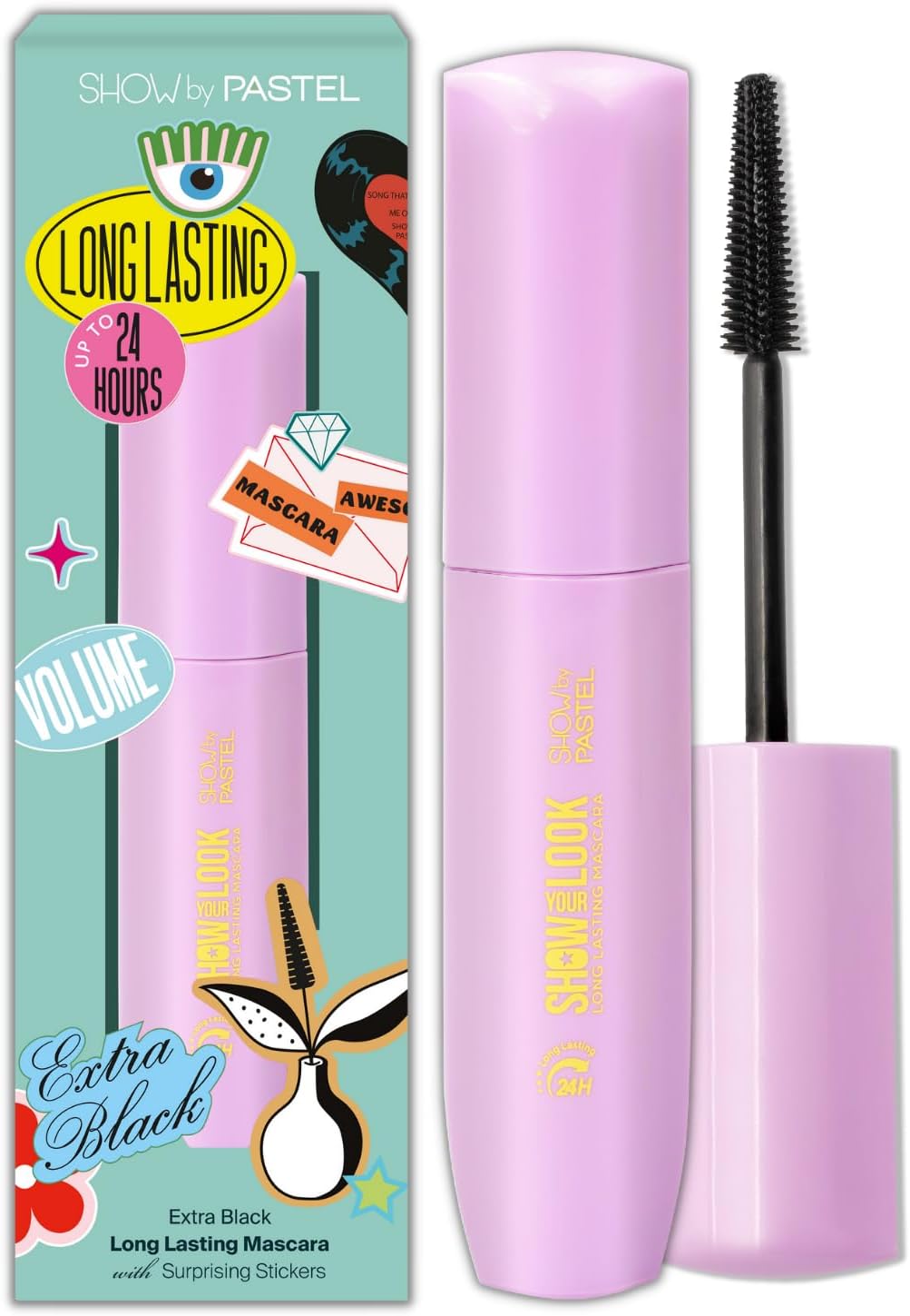 By Pastel Your Look 24H Long Lasting Volume Maskara