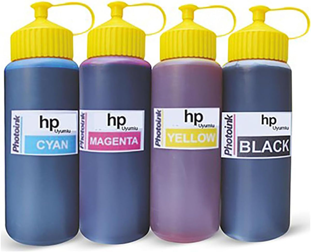PHOTO INK Hp Deskjet F2280 Renkli Kartuş Dolum Seti