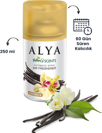 Vanilla- Vanilya Oda Kokusu Yedek Makine Spreyi 250 ml