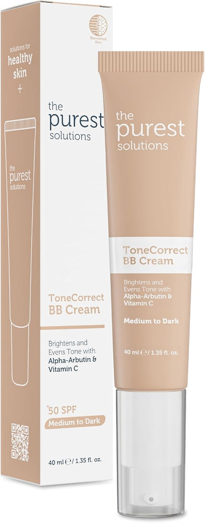 The Purest Solutions BB Cream Tone Correct 40 ml Medium to Dark