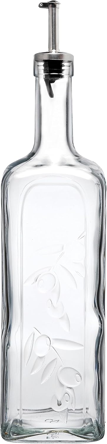 Paşabahçe Paşabahçe Homemade Metal Tıpalı Yağlık & Sirkelik, Şeffaf, 1 Litre