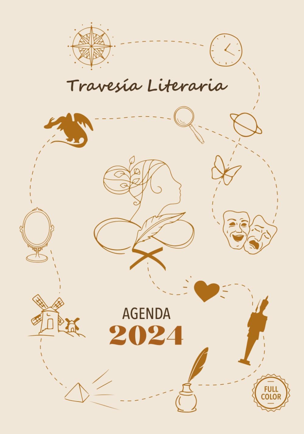 Agenda a color Autoras de vanguardia 2024: Travesía Literaria
