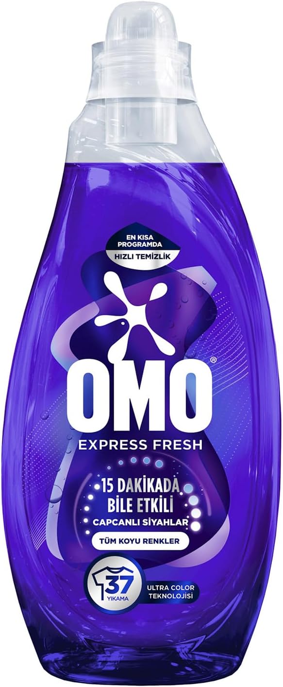 Express Fresh Capcanlı Siyahlar Tüm Koyu Renkler Sıvı Çamaşır Deterjanı 1480 ml
