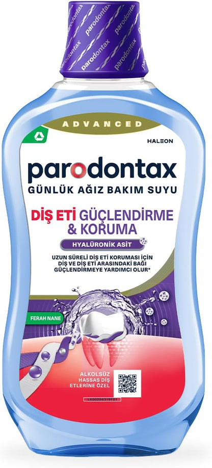 Diş Eti Güçlendirme ve Koruma Ağız Bakım Suyu Ferah Nane 500 ml