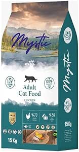 Mystic Az Tahıllı Yetişkin Kedi Maması Tavuklu 15 kg